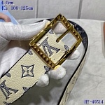 2020 Cheap Louis Vuitton 4.0 cm Width Belts  # 223191, cheap LouisVuitton Belts
