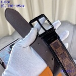 2020 Cheap Louis Vuitton 4.0 cm Width Belts  # 223211, cheap LouisVuitton Belts
