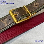 2020 Cheap Louis Vuitton 4.0 cm Width Belts  # 223215, cheap LouisVuitton Belts