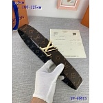 2020 Cheap Louis Vuitton 4.0 cm Width Belts  # 223216, cheap LouisVuitton Belts