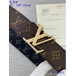 2020 Cheap Louis Vuitton 4.0 cm Width Belts  # 223216, cheap LouisVuitton Belts