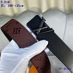 2020 Cheap Louis Vuitton 4.0 cm Width Belts  # 223221, cheap LouisVuitton Belts