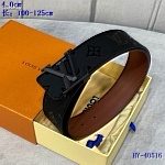 2020 Cheap Louis Vuitton 4.0 cm Width Belts  # 223223, cheap LouisVuitton Belts