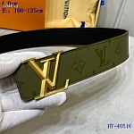 2020 Cheap Louis Vuitton 4.0 cm Width Belts  # 223227, cheap LouisVuitton Belts