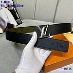 2020 Cheap Louis Vuitton 4.0 cm Width Belts  # 223228, cheap LouisVuitton Belts