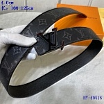 2020 Cheap Louis Vuitton 4.0 cm Width Belts  # 223229, cheap LouisVuitton Belts