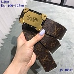 2020 Cheap Louis Vuitton 4.0 cm Width Belts  # 223237, cheap LouisVuitton Belts
