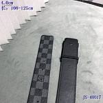 2020 Cheap Louis Vuitton 4.0 cm Width Belts  # 223238, cheap LouisVuitton Belts