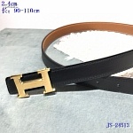 2020 Cheap Hermes 2.4cm Width Belts  # 223263, cheap Hermes Belts
