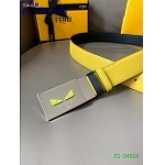 2020 Cheap Fendi 3.4cm Width Belts  # 223381, cheap Fendi Belts