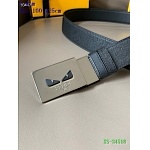 2020 Cheap Fendi 3.4cm Width Belts  # 223383, cheap Fendi Belts