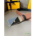2020 Cheap Fendi 3.4cm Width Belts  # 223386, cheap Fendi Belts