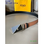 2020 Cheap Fendi 3.4cm Width Belts  # 223386, cheap Fendi Belts