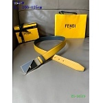 2020 Cheap Fendi 3.4cm Width Belts  # 223389