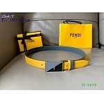 2020 Cheap Fendi 3.4cm Width Belts  # 223389, cheap Fendi Belts