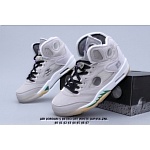 2020 Cheap Air Jordan 5 X Off White Sneakers Unisex in 223448