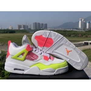 $65.00,2020 Cheap Air Jordan 4 Lemon Venom Sneakers For Women in 227646