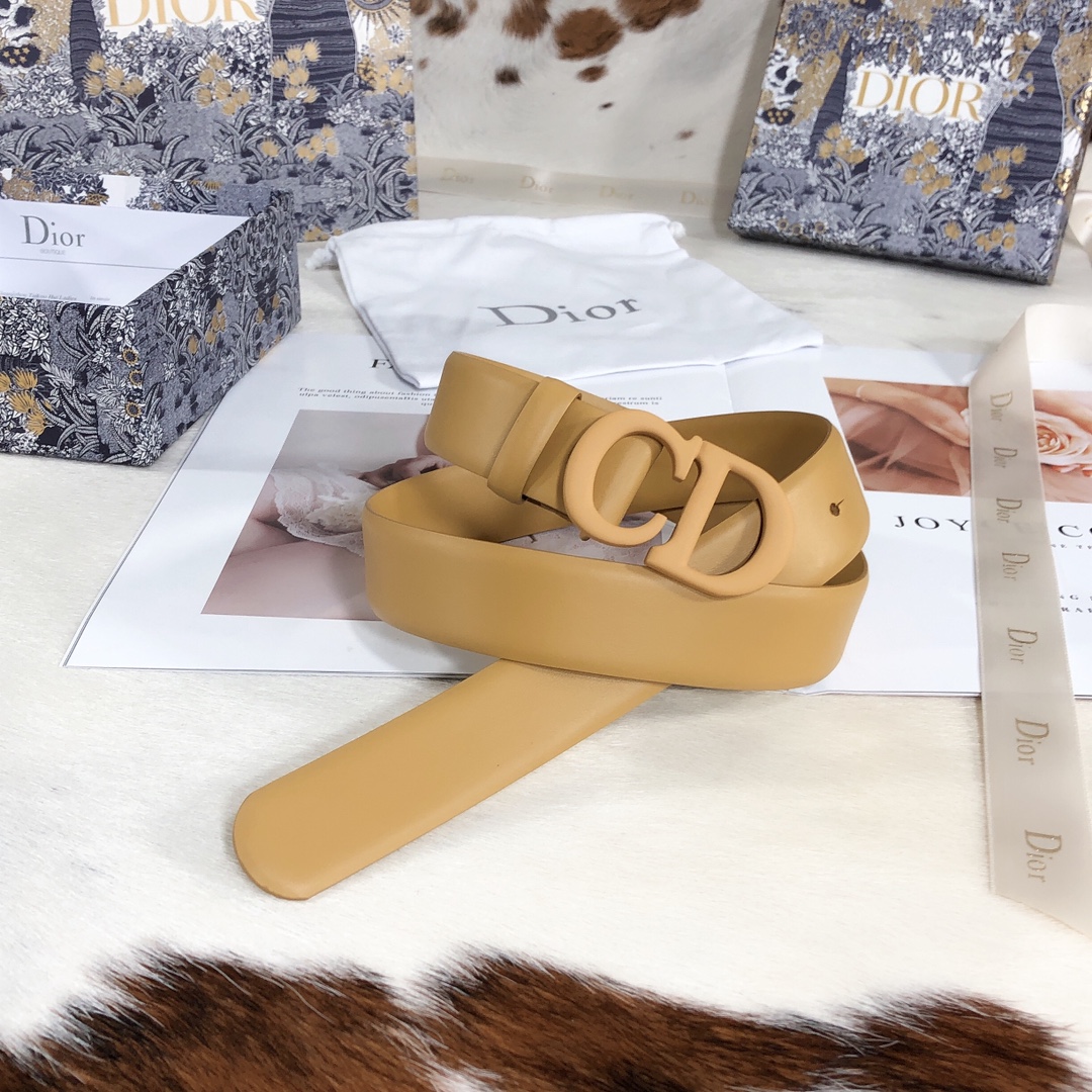 2020 Cheap Dior 3.0cm Width Belts # 226363