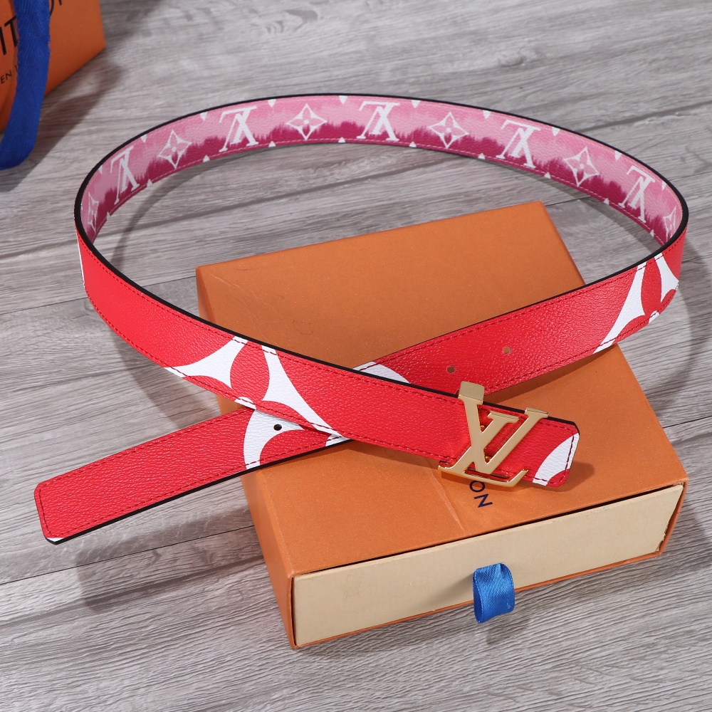 2020 Cheap Louis Vuitton 3.0cm Width Belts # 226633