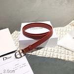 2020 Cheap Dior 2.0cm Width Belts # 226330