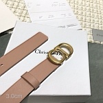 2020 Cheap Dior 3.0cm Width Belts # 226338, cheap Dior Belts