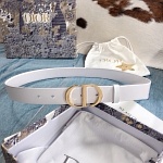 2020 Cheap Dior 3.0cm Width Belts # 226355