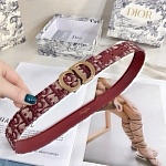 2020 Cheap Dior 3.0cm Width Belts # 226378, cheap Dior Belts