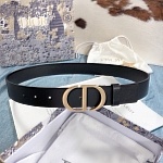 2020 Cheap Dior 3.4cm Width Belts # 226398