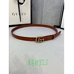 2020 Cheap Gucci 2.0cm Width Belts # 226414, cheap Gucci Belts