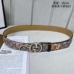 2020 Cheap Gucci 3.5cm Width Belts # 226496, cheap Gucci Belts
