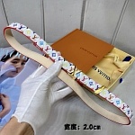 2020 Cheap Louis Vuitton 2.0cm Width Belts # 226609, cheap LouisVuitton Belts
