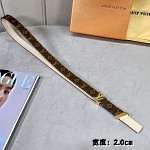 2020 Cheap Louis Vuitton 2.0cm Width Belts # 226610, cheap LouisVuitton Belts