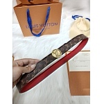 2020 Cheap Louis Vuitton 2.5cm Width Belts # 226612