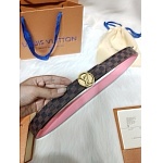 2020 Cheap Louis Vuitton 2.5cm Width Belts # 226613, cheap LouisVuitton Belts