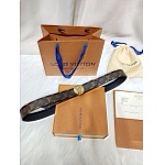 2020 Cheap Louis Vuitton 2.5cm Width Belts # 226614, cheap LouisVuitton Belts