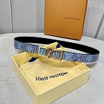 2020 Cheap Louis Vuitton 2.5cm Width Belts # 226617, cheap LouisVuitton Belts