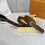 2020 Cheap Louis Vuitton 2.5cm Width Belts # 226618