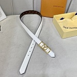 2020 Cheap Louis Vuitton 2.5cm Width Belts # 226620, cheap LouisVuitton Belts