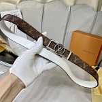 2020 Cheap Louis Vuitton 2.5cm Width Belts # 226621, cheap LouisVuitton Belts