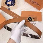 2020 Cheap Louis Vuitton 3.0cm Width Belts # 226625, cheap LouisVuitton Belts