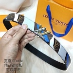2020 Cheap Louis Vuitton 3.0cm Width Belts # 226631, cheap LouisVuitton Belts