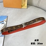 2020 Cheap Louis Vuitton 3.0cm Width Belts # 226637