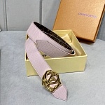 2020 Cheap Louis Vuitton 3.0cm Width Belts # 226638
