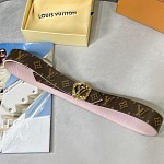 2020 Cheap Louis Vuitton 3.0cm Width Belts # 226638, cheap LouisVuitton Belts
