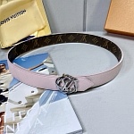 2020 Cheap Louis Vuitton 3.0cm Width Belts # 226640