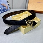 2020 Cheap Louis Vuitton 3.0cm Width Belts # 226641, cheap LouisVuitton Belts