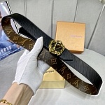 2020 Cheap Louis Vuitton 3.0cm Width Belts # 226641, cheap LouisVuitton Belts