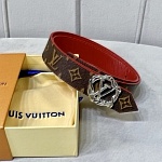 2020 Cheap Louis Vuitton 3.0cm Width Belts # 226643, cheap LouisVuitton Belts
