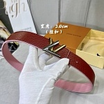 2020 Cheap Louis Vuitton 3.0cm Width Belts # 226644, cheap LouisVuitton Belts
