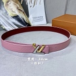 2020 Cheap Louis Vuitton 3.0cm Width Belts # 226644, cheap LouisVuitton Belts
